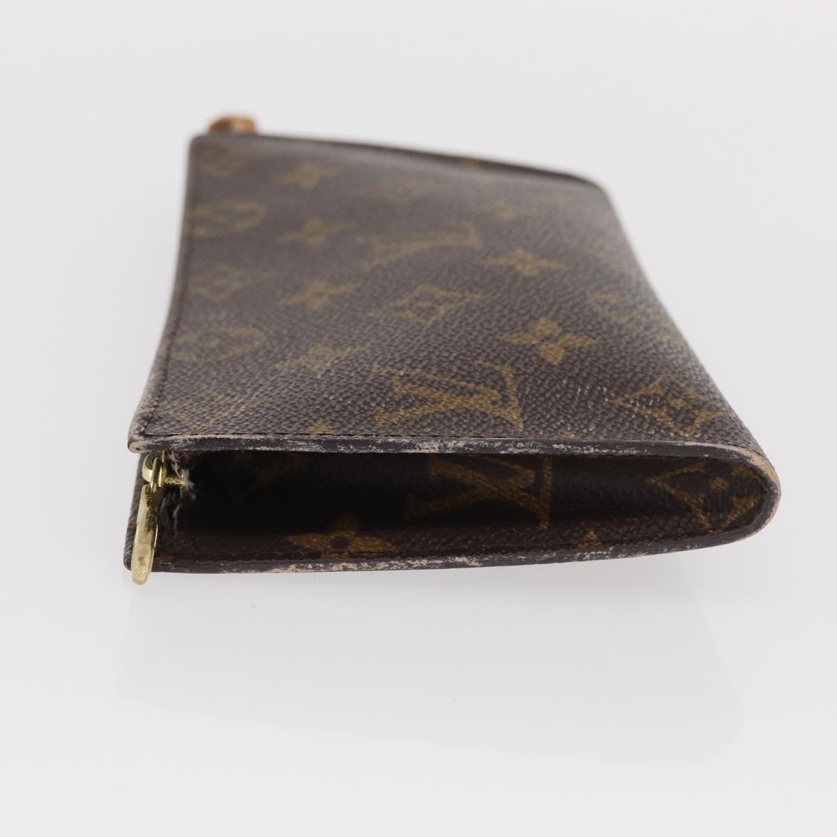 LOUIS VUITTON Monogram Bucket GM Accessory Pouch LV Auth ka233