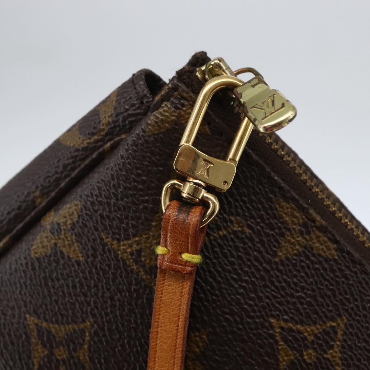LOUIS VUITTON Monogram Pochette Accessoires Pouch M51980 LV Auth ka2338A