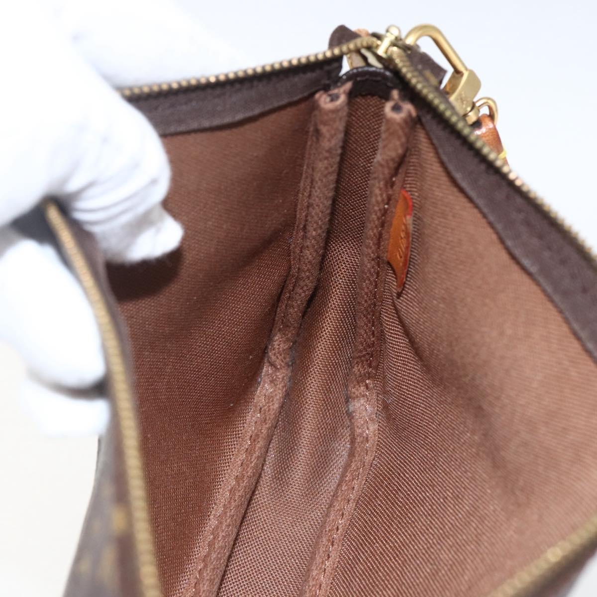 LOUIS VUITTON Monogram Pochette Accessoires Pouch M51980 LV Auth ka2338A
