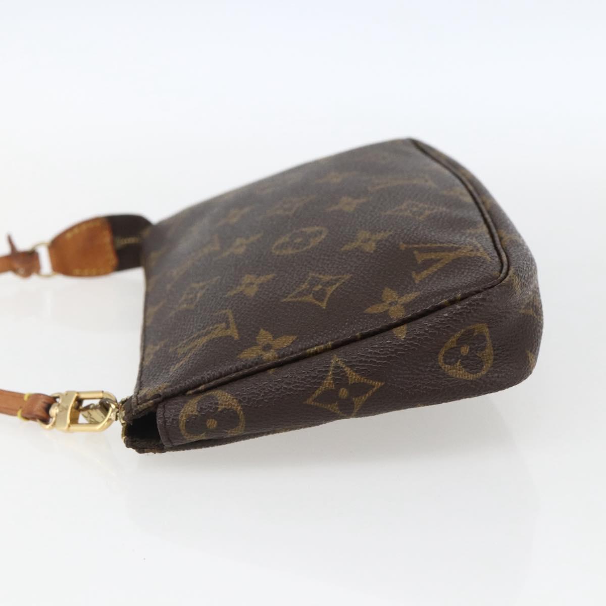 LOUIS VUITTON Monogram Pochette Accessoires Pouch M51980 LV Auth ka2338A
