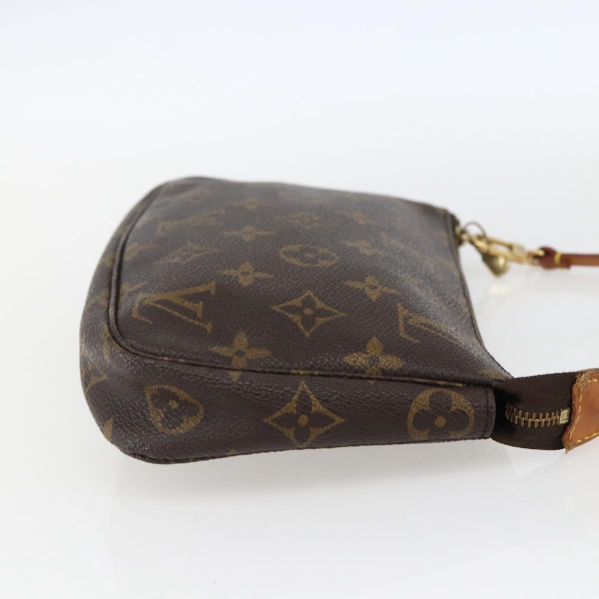 LOUIS VUITTON Monogram Pochette Accessoires Pouch M51980 LV Auth ka2338A