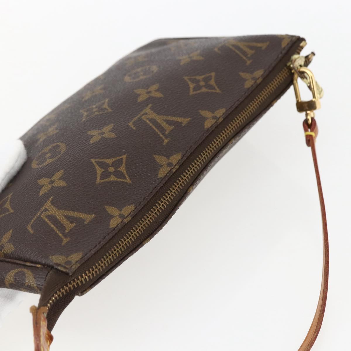 LOUIS VUITTON Monogram Pochette Accessoires Pouch M51980 LV Auth ka2338A