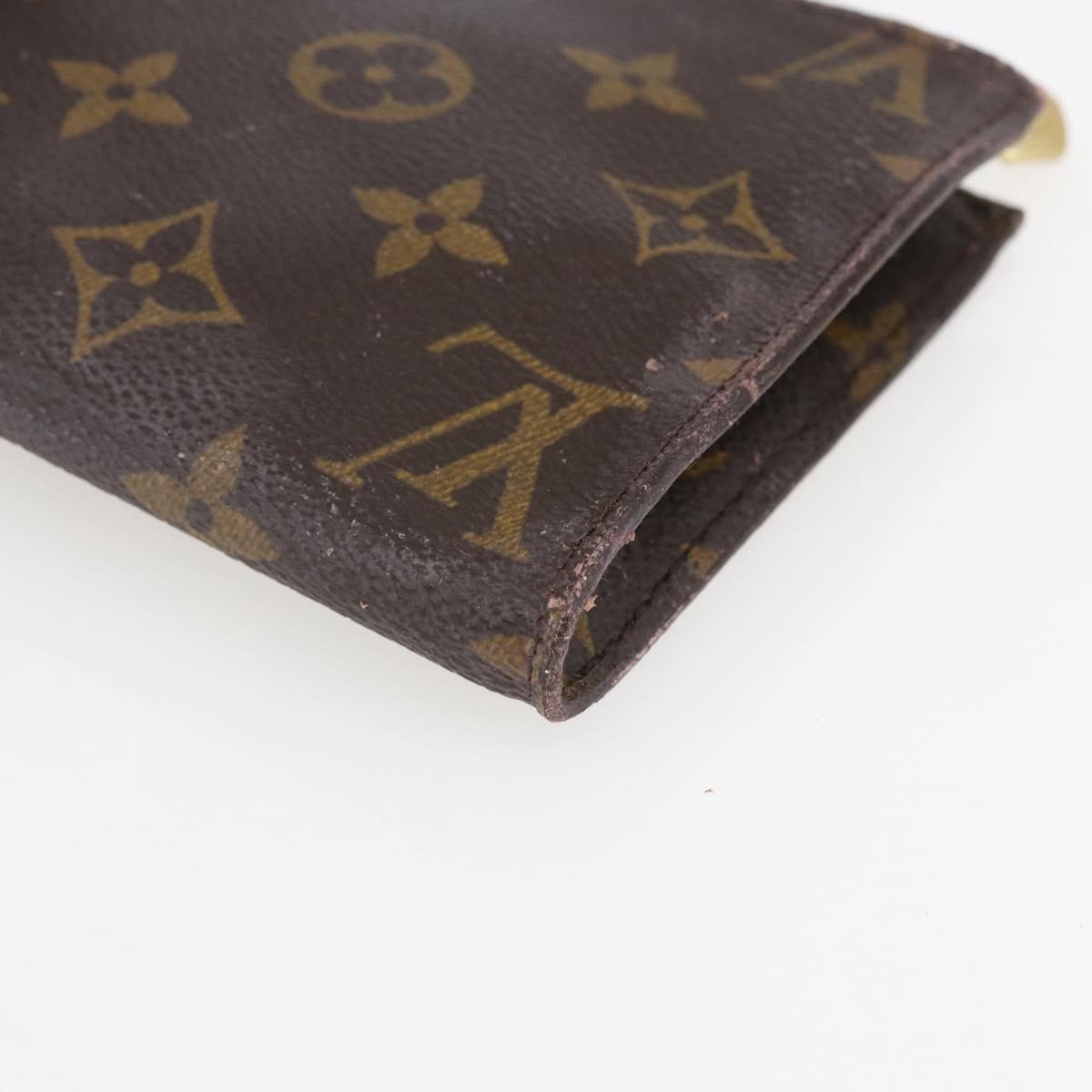 LOUIS VUITTON Monogram Bucket GM Accessory Pouch LV Auth ka237