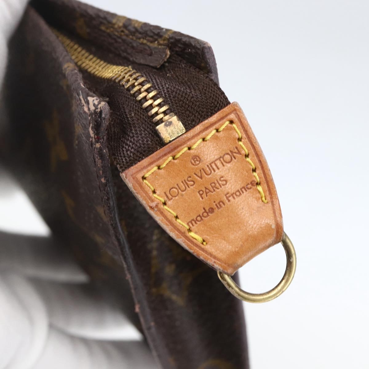 LOUIS VUITTON Monogram Bucket GM Accessory Pouch LV Auth ka237