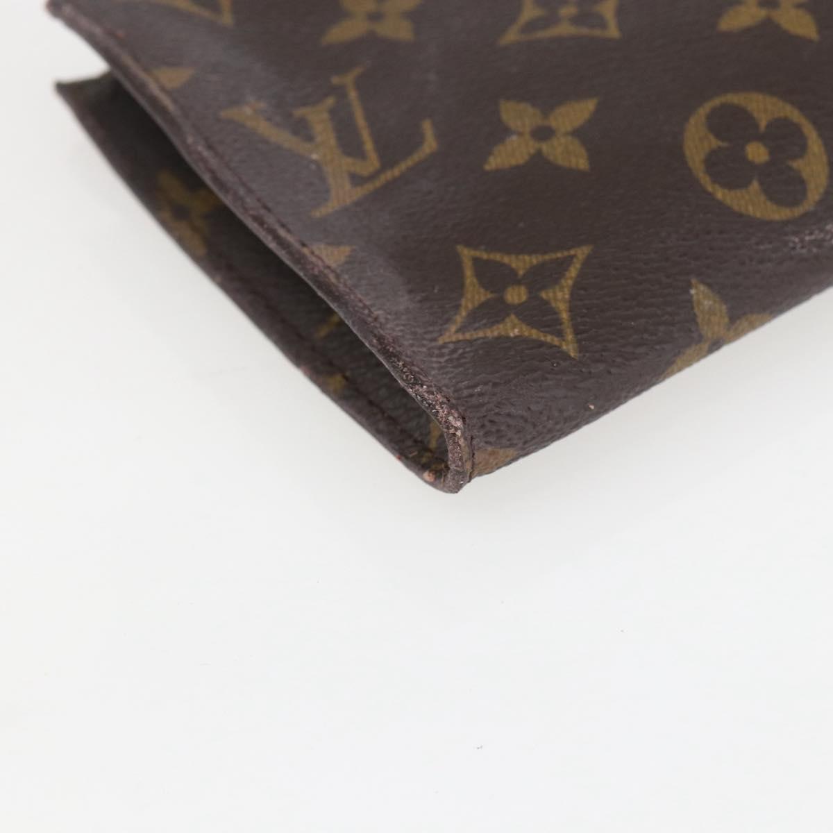 LOUIS VUITTON Monogram Bucket GM Accessory Pouch LV Auth ka237