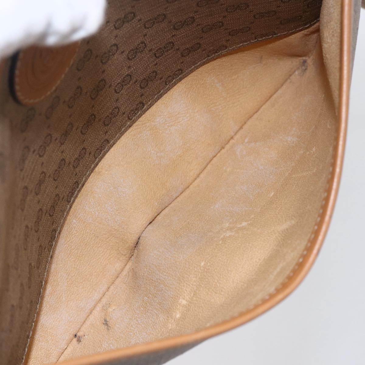 GUCCI Micro GG Supreme Shoulder Bag PVC Beige Gold 007 113 0095 Auth ka238