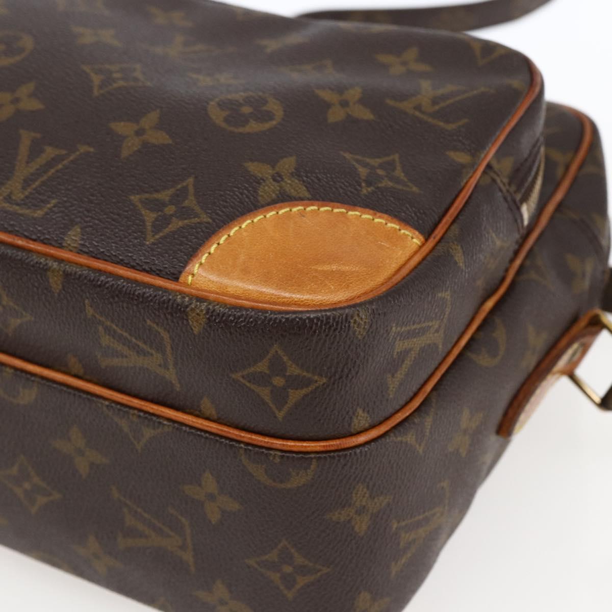 LOUIS VUITTON Monogram Nile Shoulder Bag M45244 LV Auth ka2387