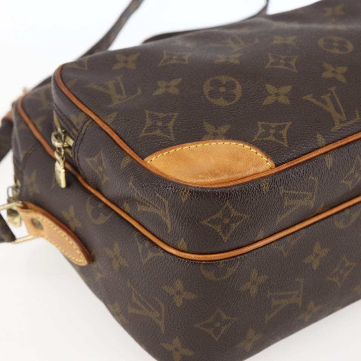 LOUIS VUITTON Monogram Nile Shoulder Bag M45244 LV Auth ka2387