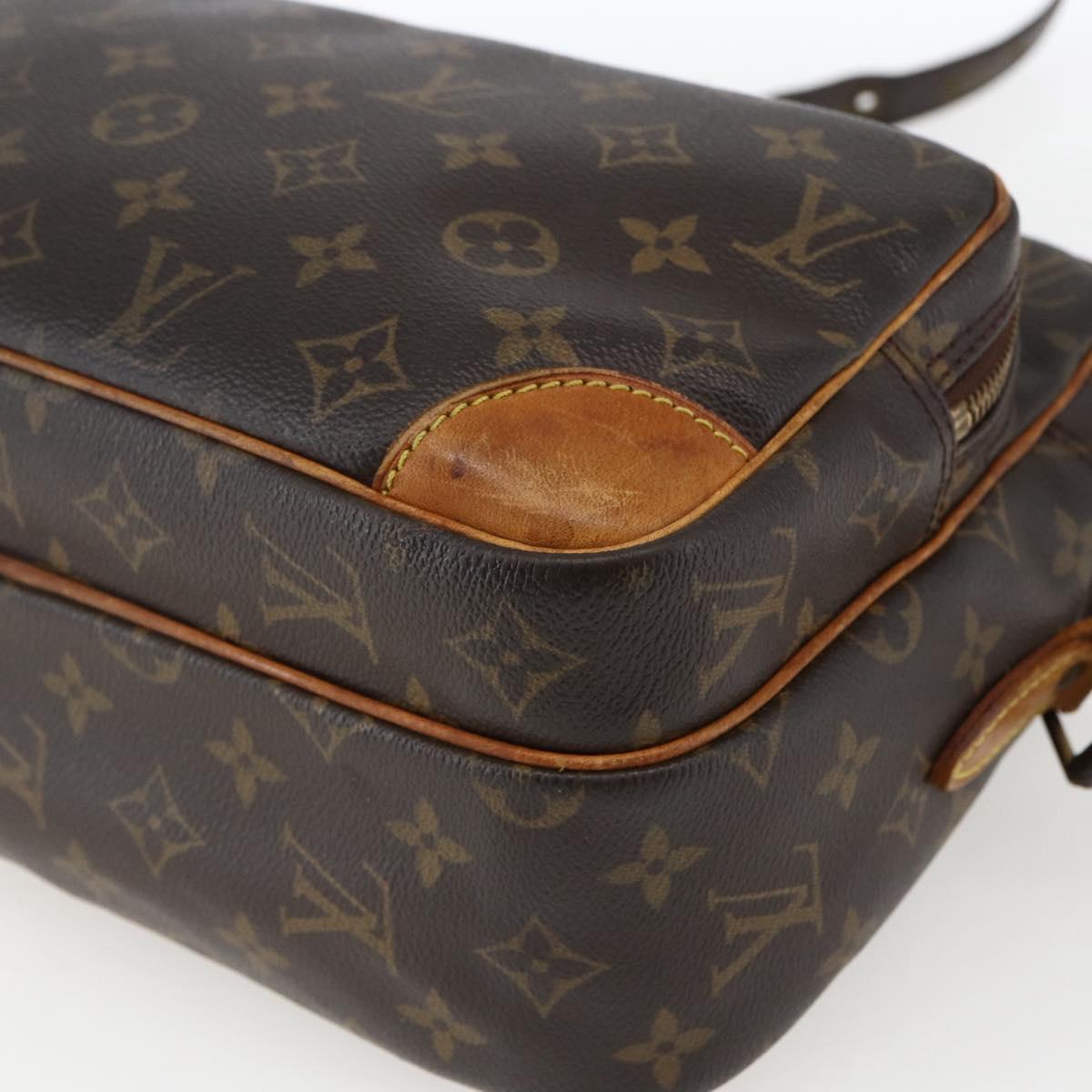 LOUIS VUITTON Monogram Nile Shoulder Bag M45244 LV Auth ka2399