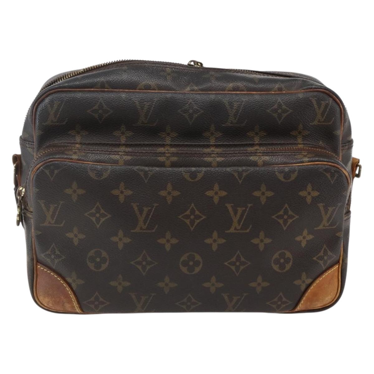 LOUIS VUITTON Monogram Nile Shoulder Bag M45244 LV Auth ka2399