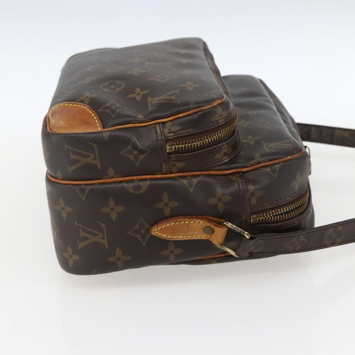 LOUIS VUITTON Monogram Nile Shoulder Bag M45244 LV Auth ka2399