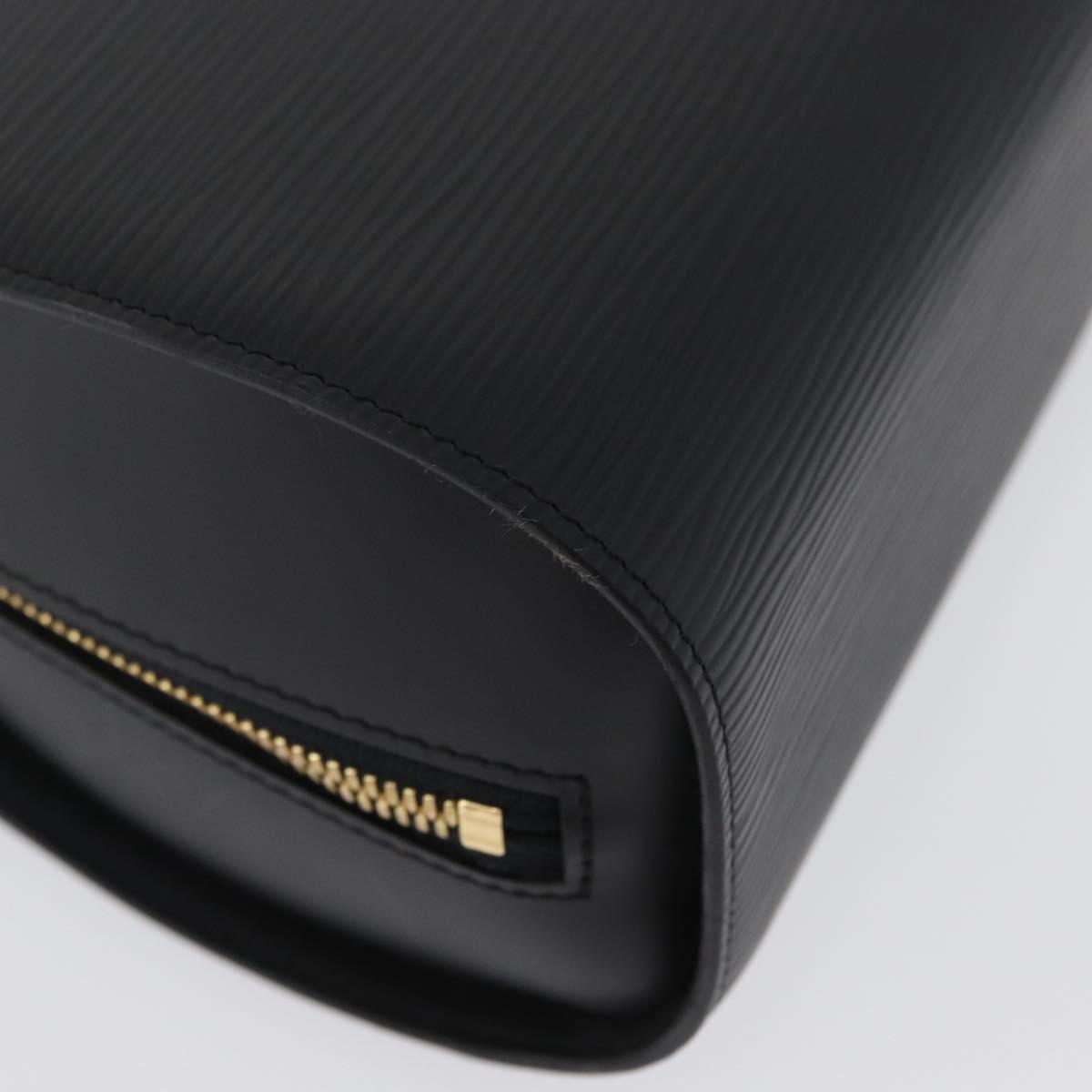 LOUIS VUITTON Epi Dauphine GM Cosmetic Pouch Black M48432 LV Auth ka2400