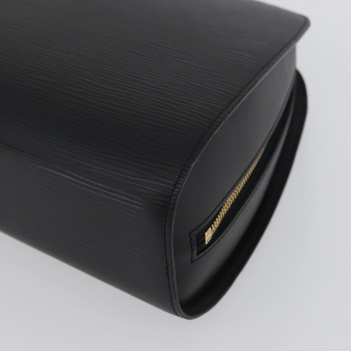 LOUIS VUITTON Epi Dauphine GM Cosmetic Pouch Black M48432 LV Auth ka2400