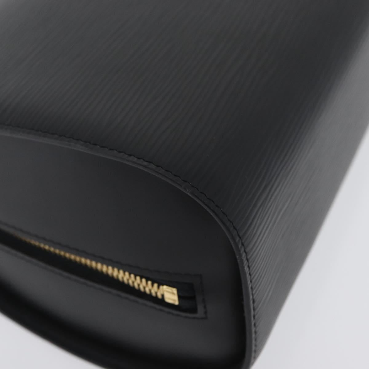 LOUIS VUITTON Epi Dauphine GM Cosmetic Pouch Black M48432 LV Auth ka2400