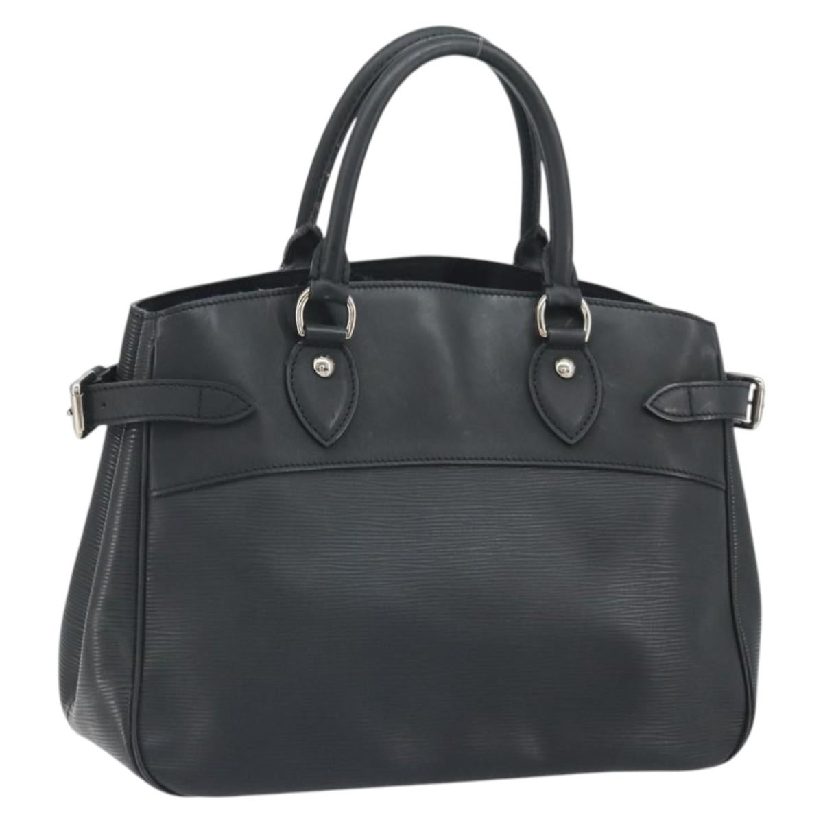 LOUIS VUITTON Epi Passy PM Hand Bag Black M59262 LV Auth ka2401A