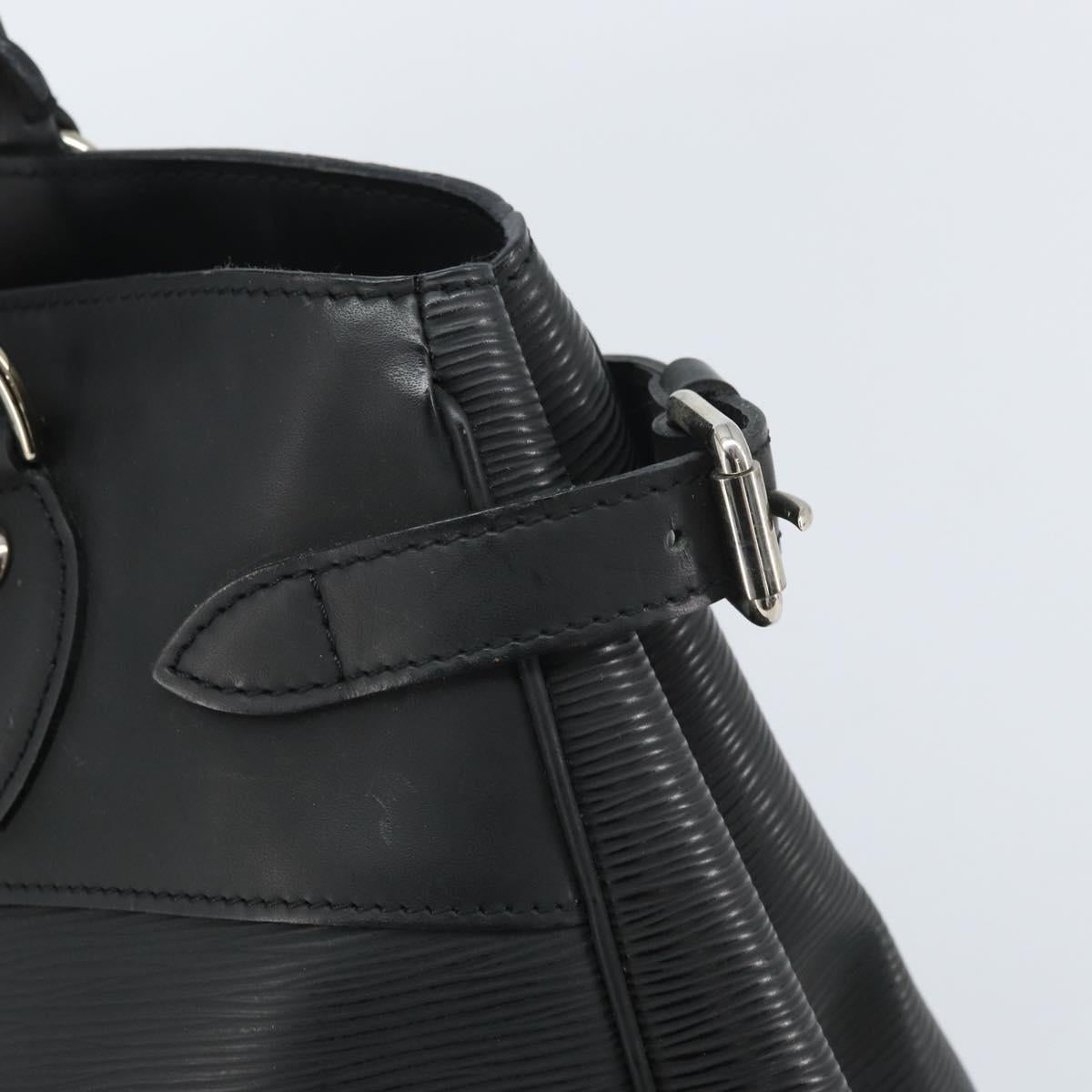 LOUIS VUITTON Epi Passy PM Hand Bag Black M59262 LV Auth ka2401A