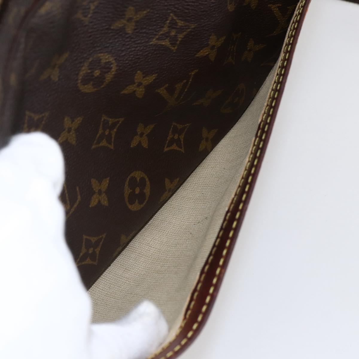 LOUIS VUITTON Monogram Reporter PM Shoulder Bag M45254 LV Auth ka2409