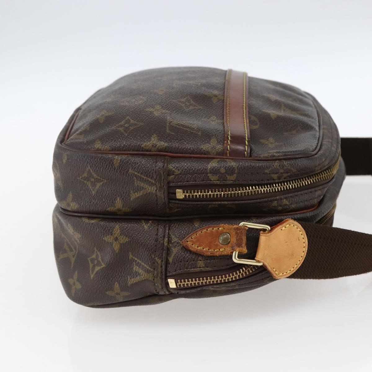 LOUIS VUITTON Monogram Reporter PM Shoulder Bag M45254 LV Auth ka2409