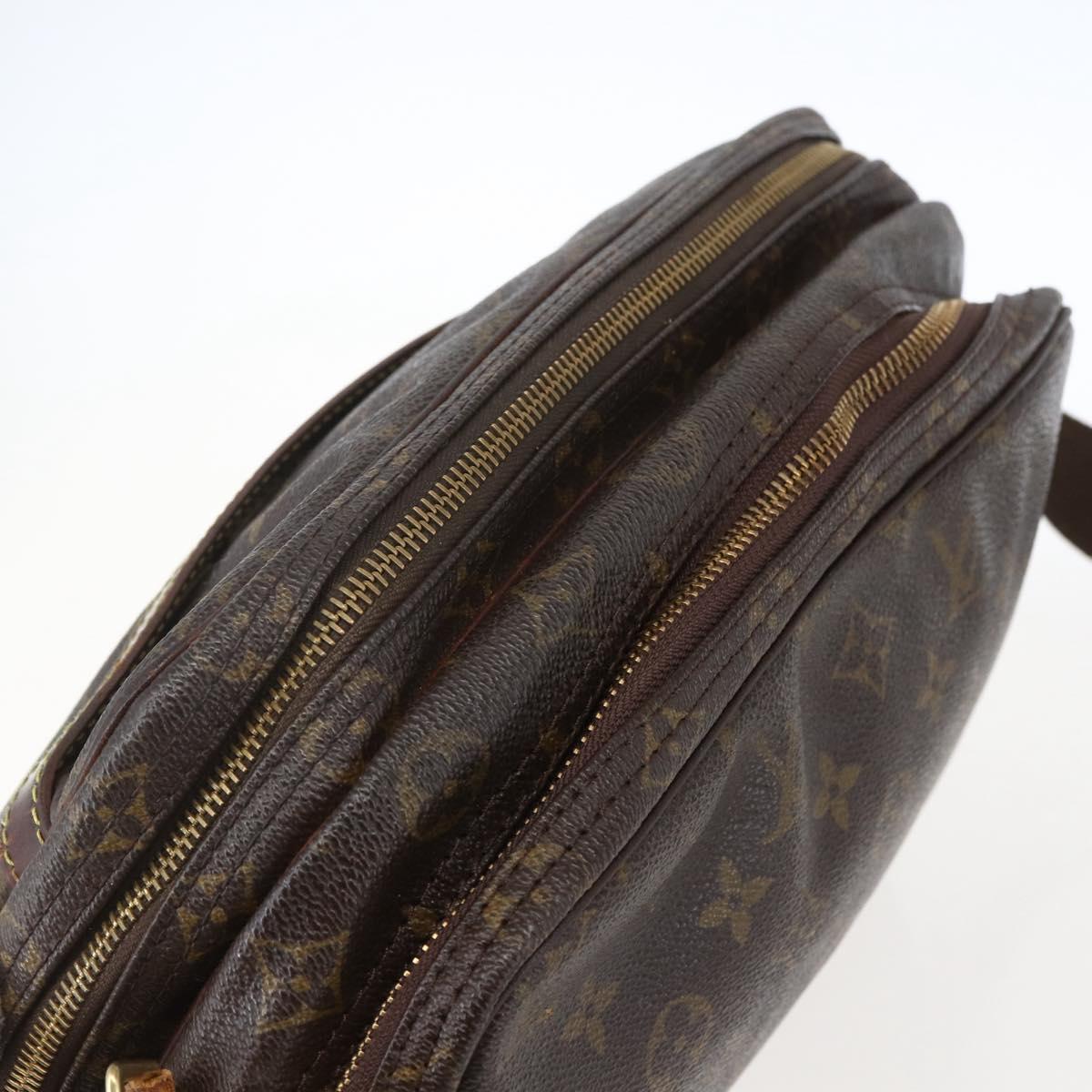 LOUIS VUITTON Monogram Reporter PM Shoulder Bag M45254 LV Auth ka2409