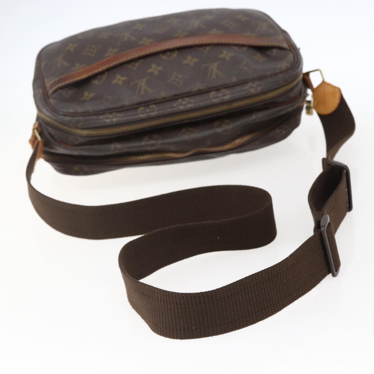 LOUIS VUITTON Monogram Reporter PM Shoulder Bag M45254 LV Auth ka2409