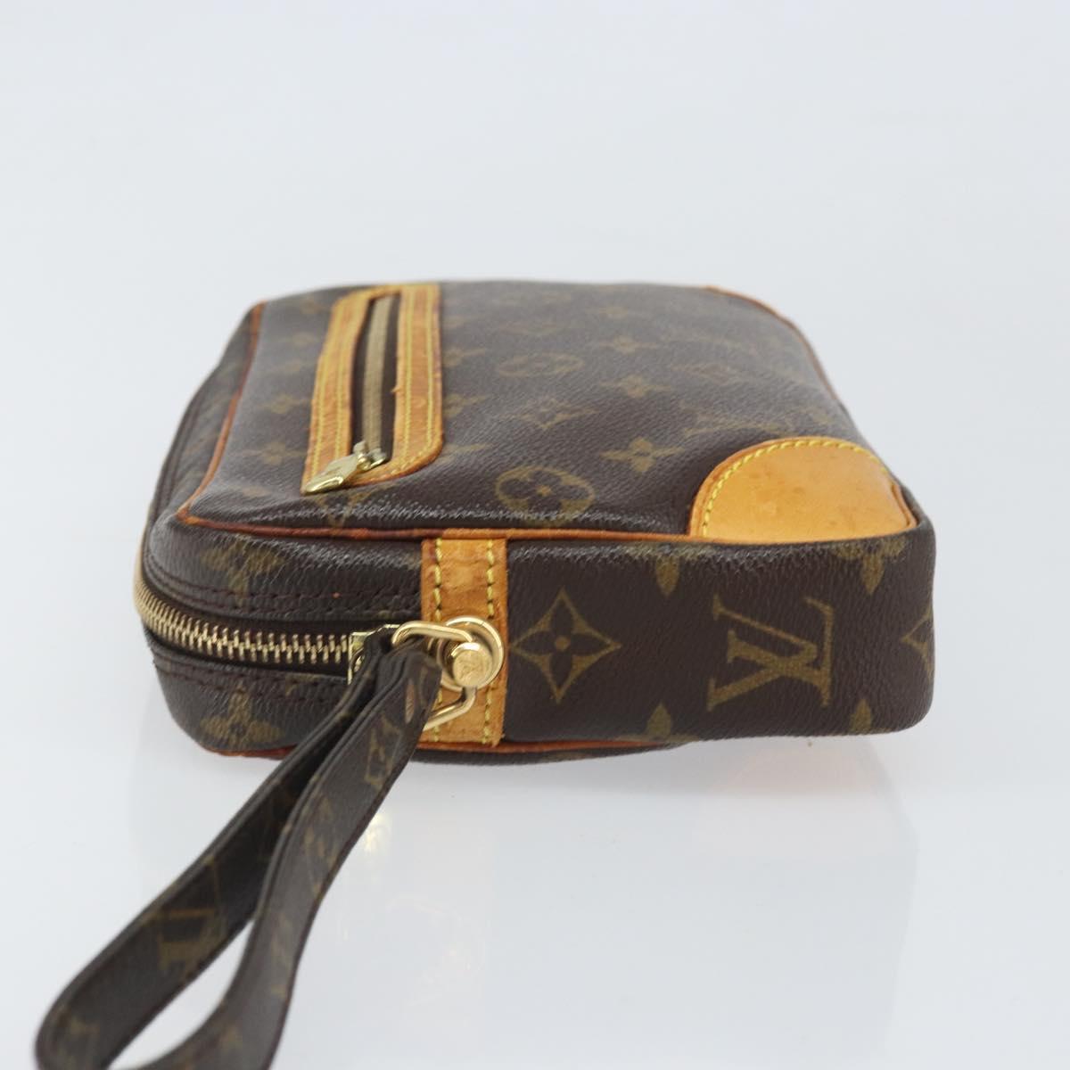 LOUIS VUITTON Monogram Marly Dragonne GM Clutch Bag M51825 LV Auth ka2411
