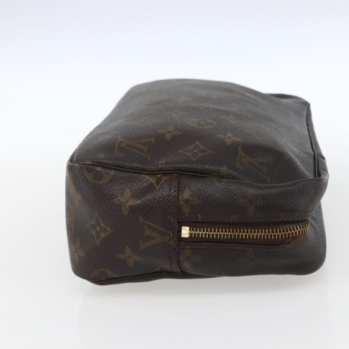 LOUIS VUITTON Monogram Trousse Toilette 28 Clutch Bag M47522 LV Auth ka2412
