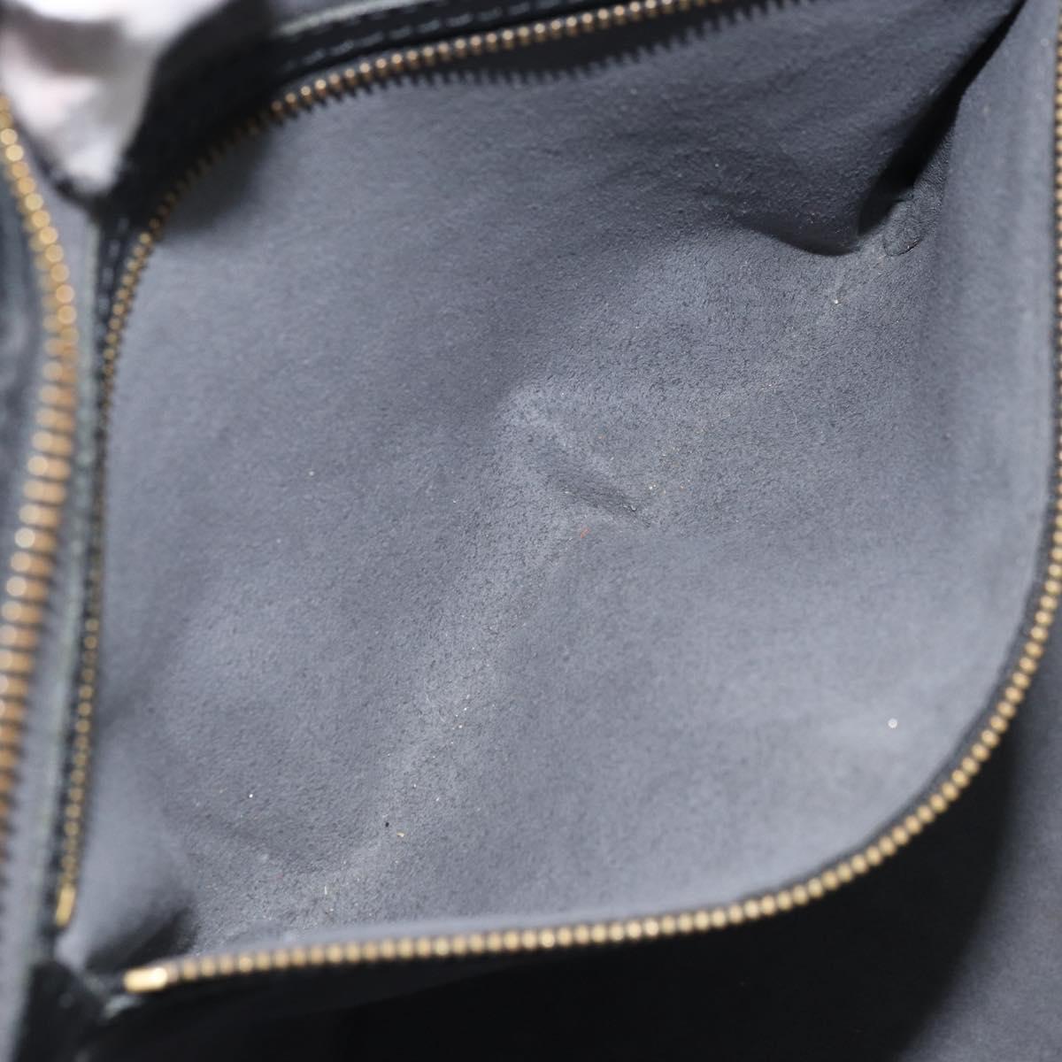 LOUIS VUITTON Epi Saint Jacques Shopping Shoulder Bag Black M52262 Auth ka2421
