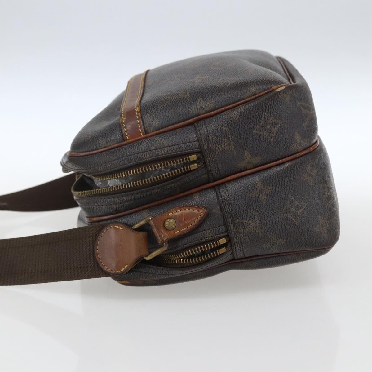 LOUIS VUITTON Monogram Reporter PM Shoulder Bag M45254 LV Auth ka2424