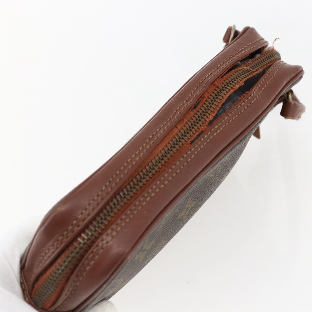 LOUIS VUITTON Monogram Pochette Sport PM Clutch Bag No.183 LV Auth ka2444
