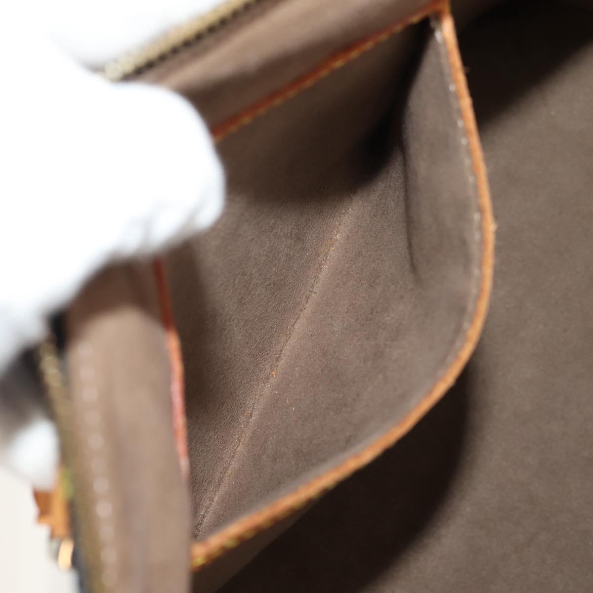 LOUIS VUITTON Monogram Multicolor Alma Hand Bag Black M92646 LV Auth ka244AV