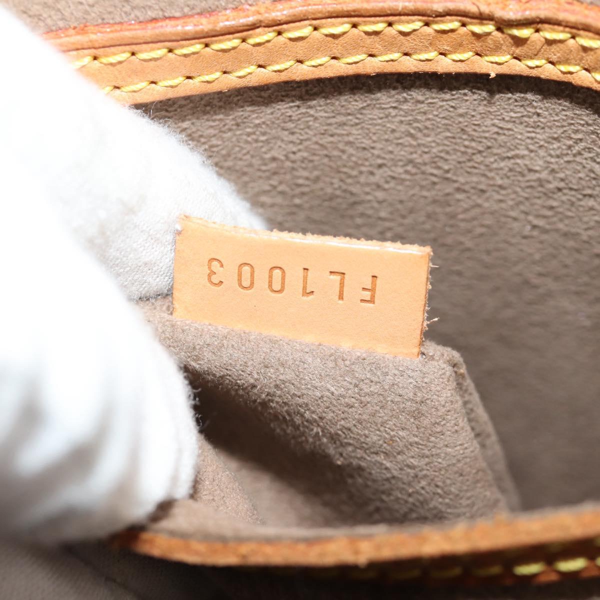 LOUIS VUITTON Monogram Multicolor Alma Hand Bag Black M92646 LV Auth ka244AV