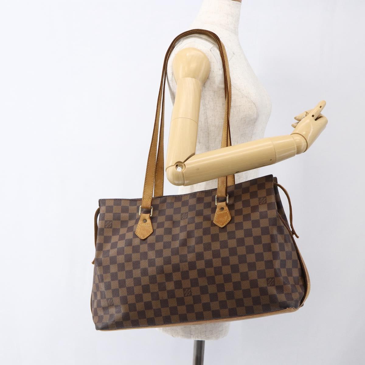 LOUIS VUITTON Damier Ebene Colombine Bag 100th Anniversary N99037 LV Auth ka2450