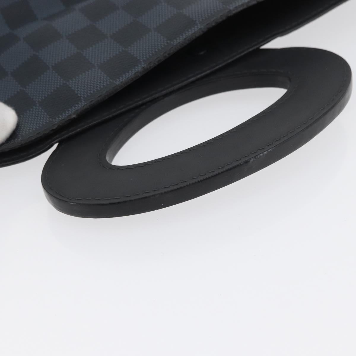 LOUIS VUITTON Damier Cobalt portfolio Clutch Bag N51101 LV Auth ka2451