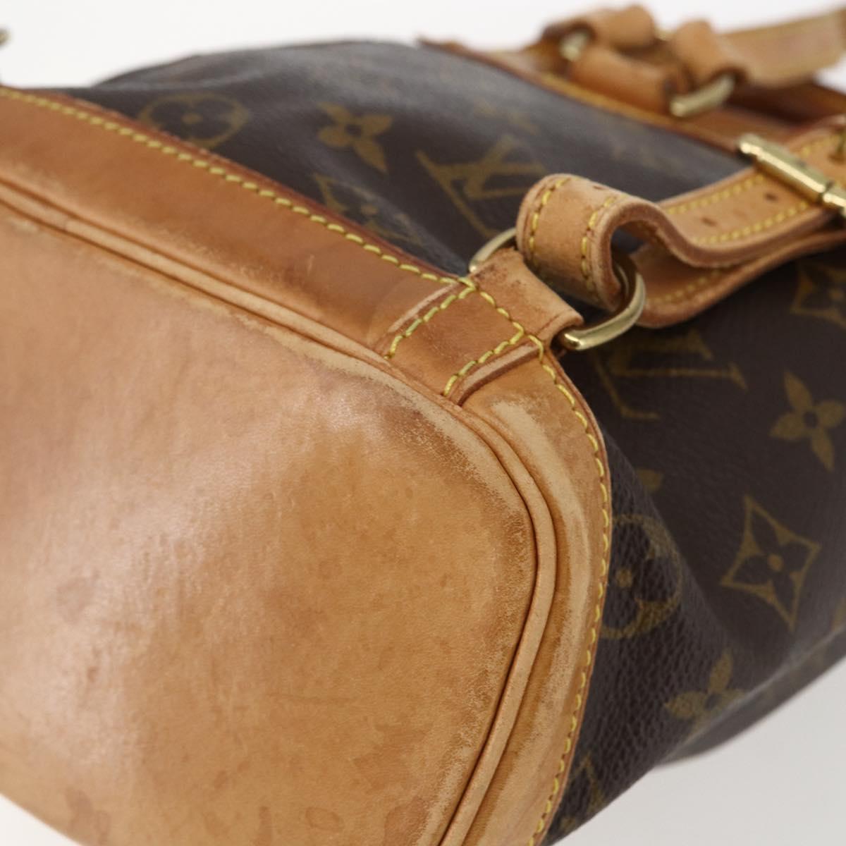LOUIS VUITTON Monogram Montsouris PM Backpack M51137 LV Auth ka2457
