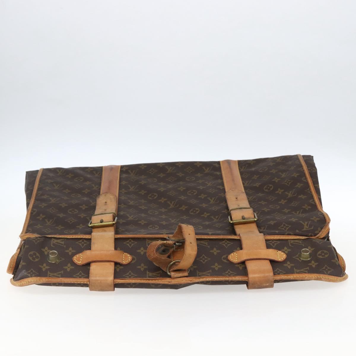 LOUIS VUITTON Monogram Suter Garment Cover M23522 LV Auth ka2461