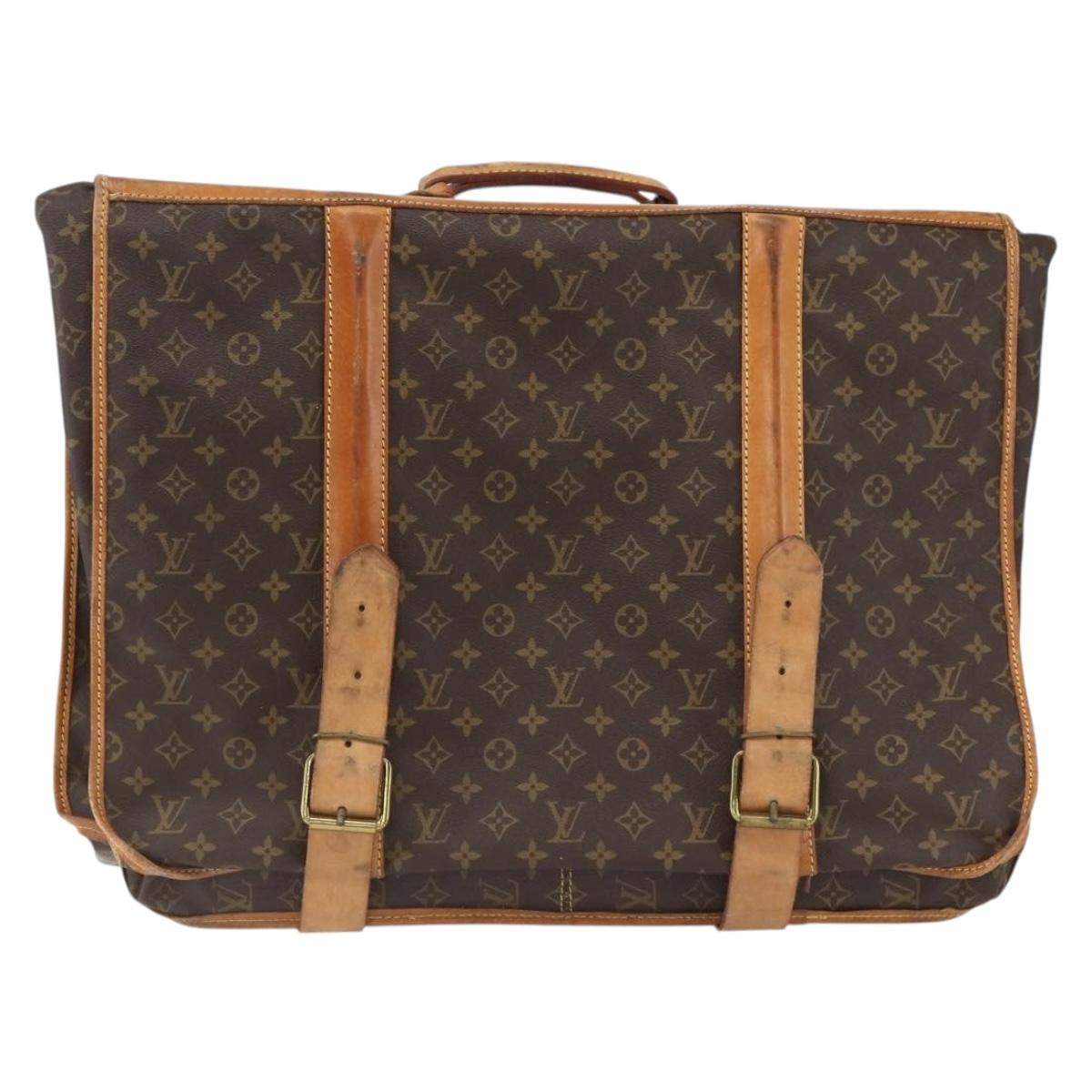 LOUIS VUITTON Monogram Suter Garment Cover M23522 LV Auth ka2461
