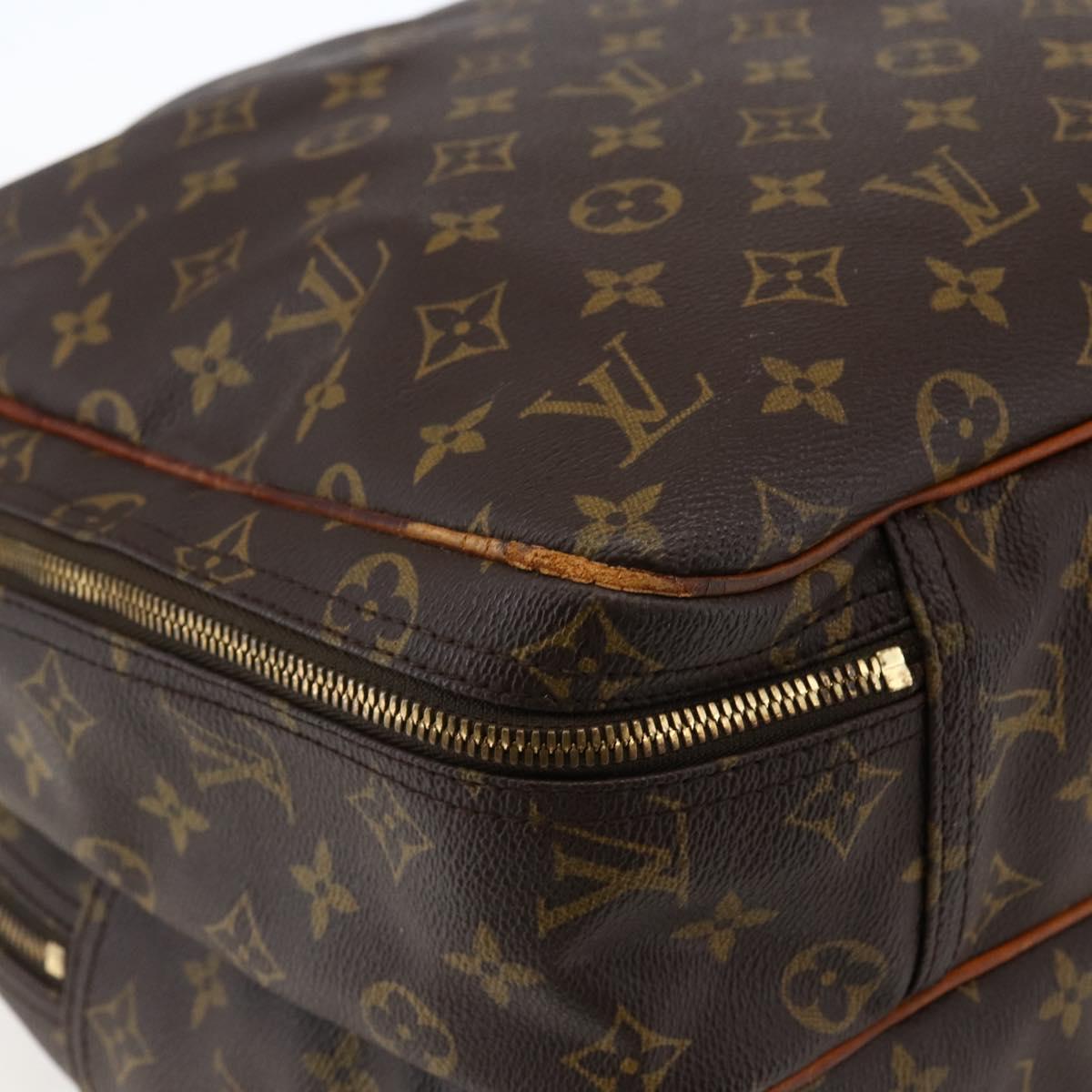 LOUIS VUITTON Monogram Alize 24H Earl Boston Bag M41399 LV Auth ka2463