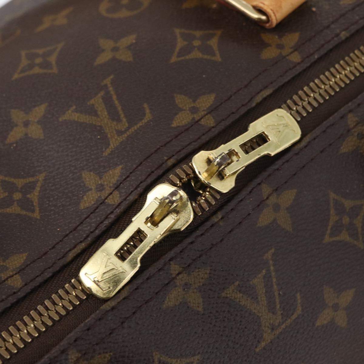 LOUIS VUITTON Monogram Keepall 60 Boston Bag M41422 LV Auth ka2464