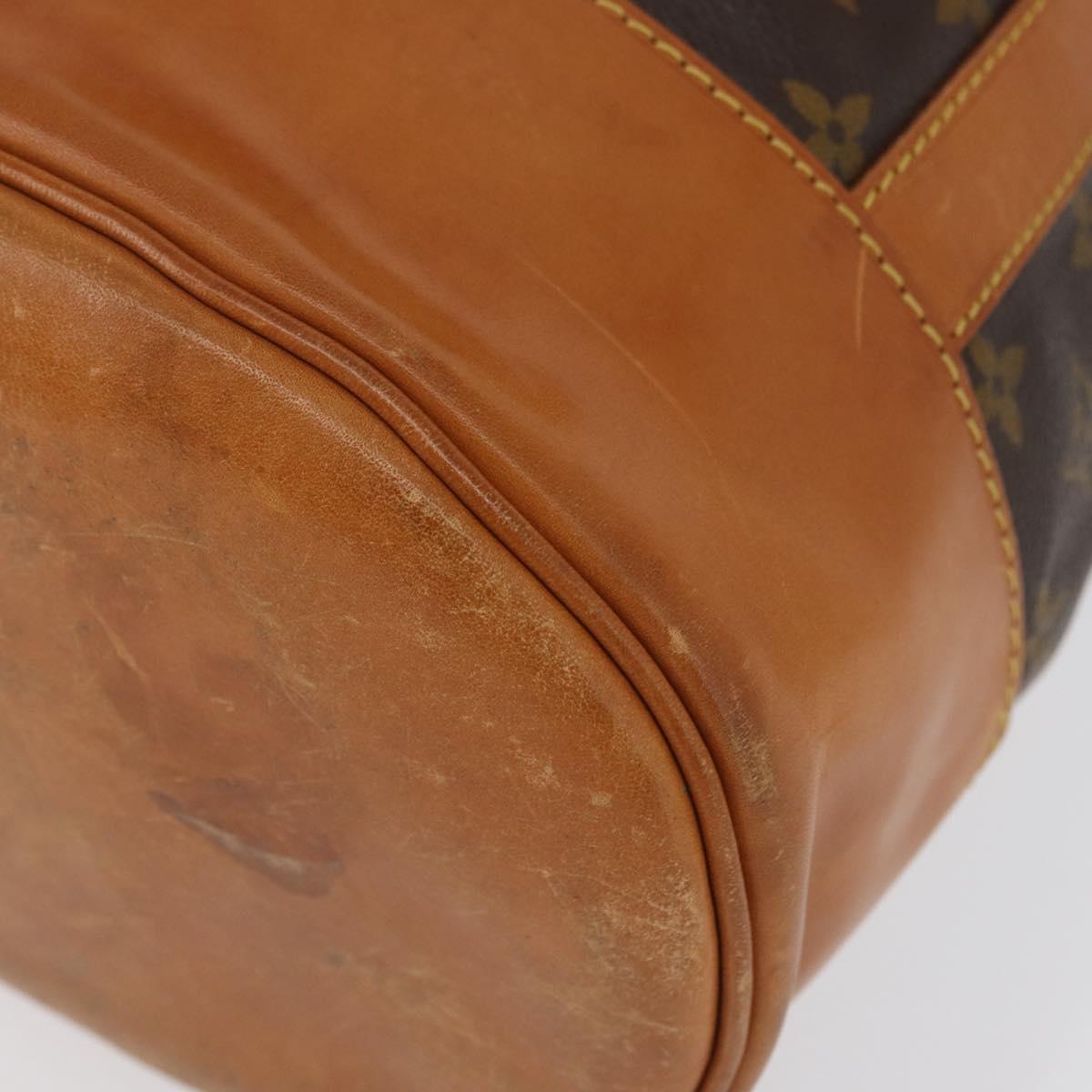 LOUIS VUITTON Monogram Randonnee GM Shoulder Bag M42244 LV Auth ka2465