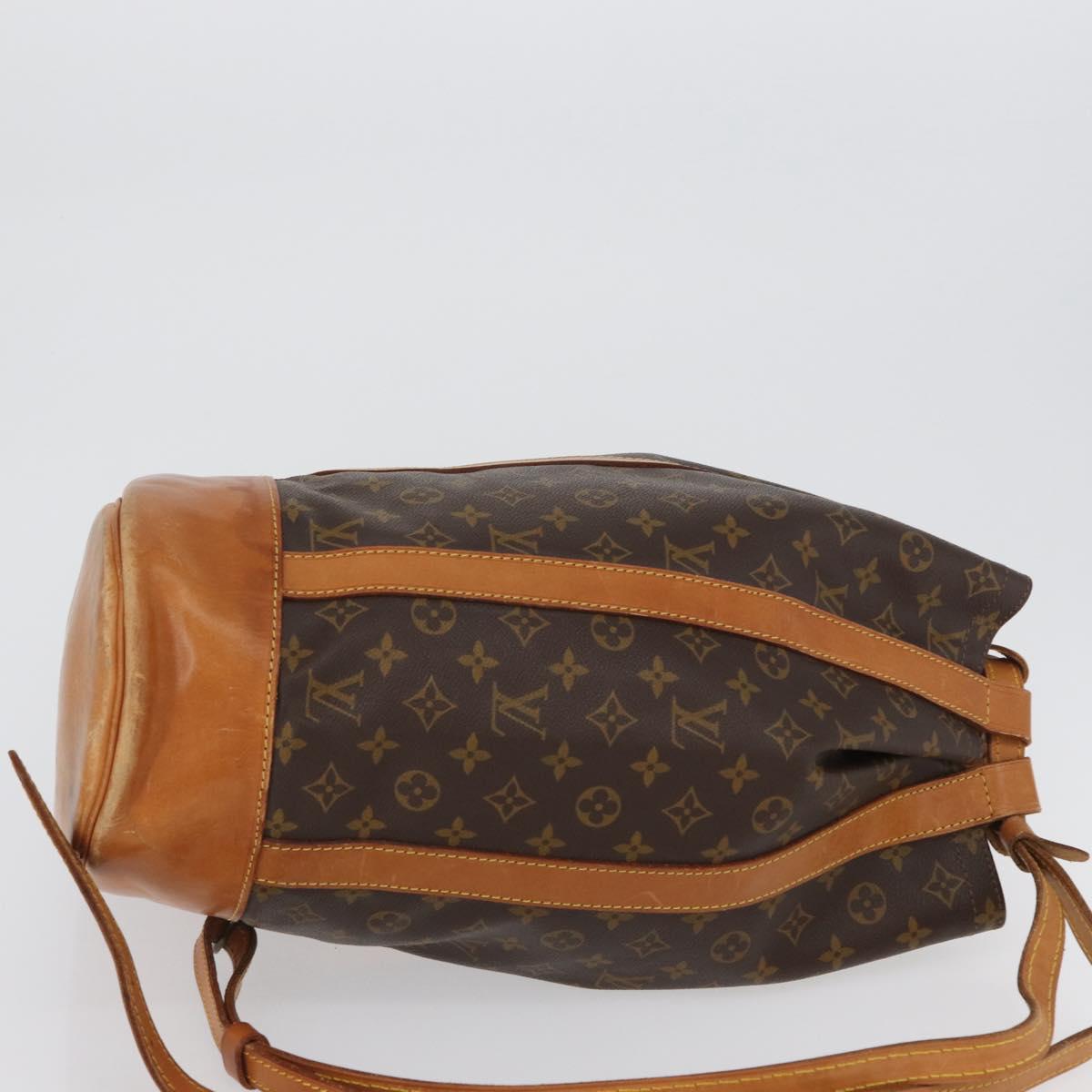 LOUIS VUITTON Monogram Randonnee GM Shoulder Bag M42244 LV Auth ka2465