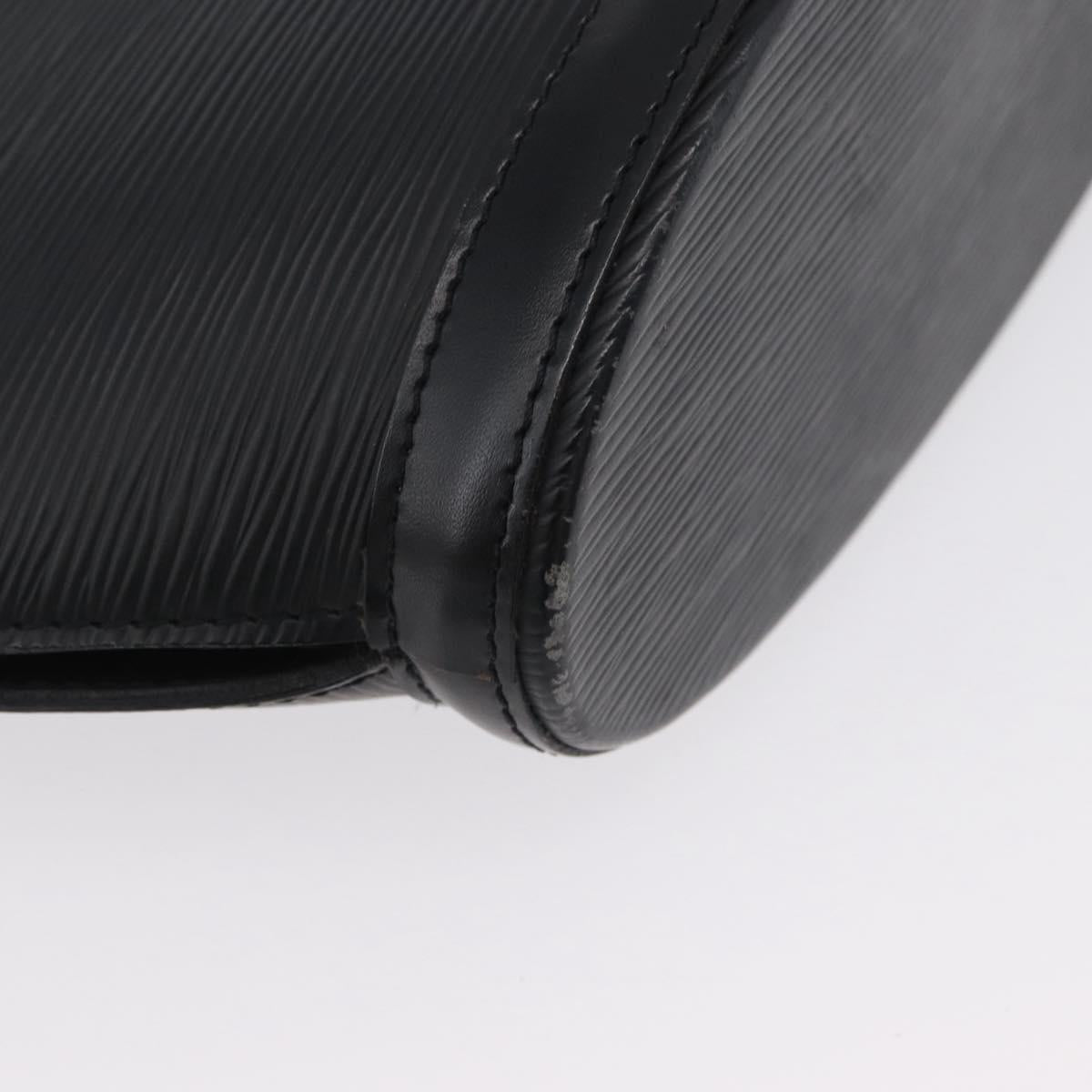 LOUIS VUITTON Epi Saint Jacques Shopping Bag Black M52272 LV Auth ka2469