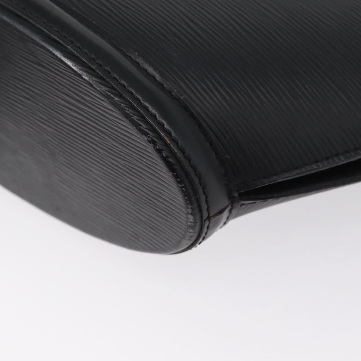 LOUIS VUITTON Epi Saint Jacques Shopping Bag Black M52272 LV Auth ka2469