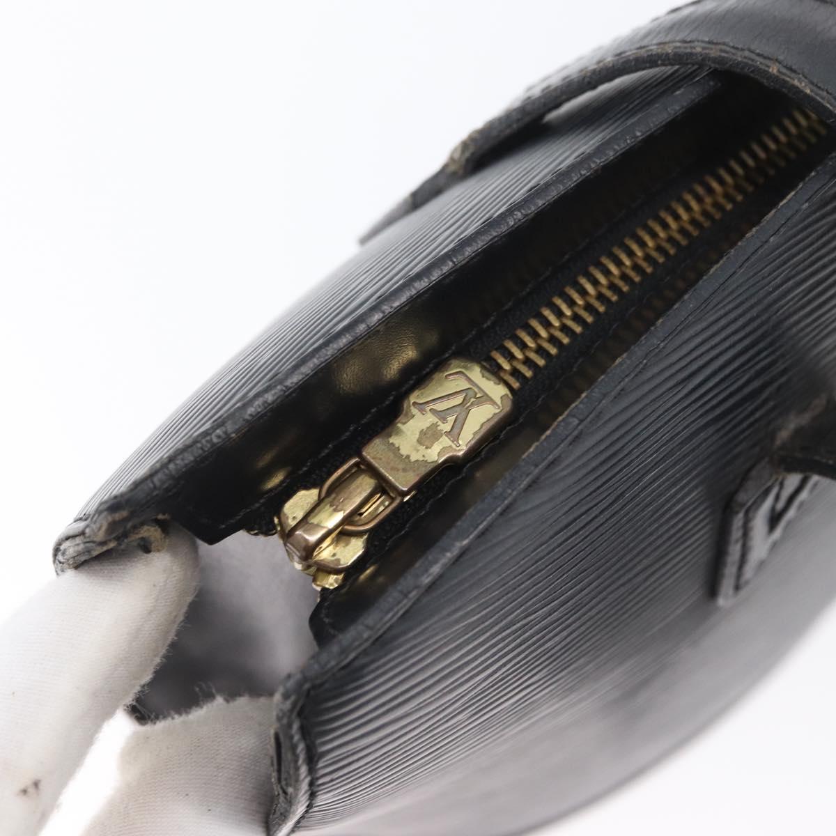 LOUIS VUITTON Epi Saint Jacques Shopping Bag Black M52272 LV Auth ka2469