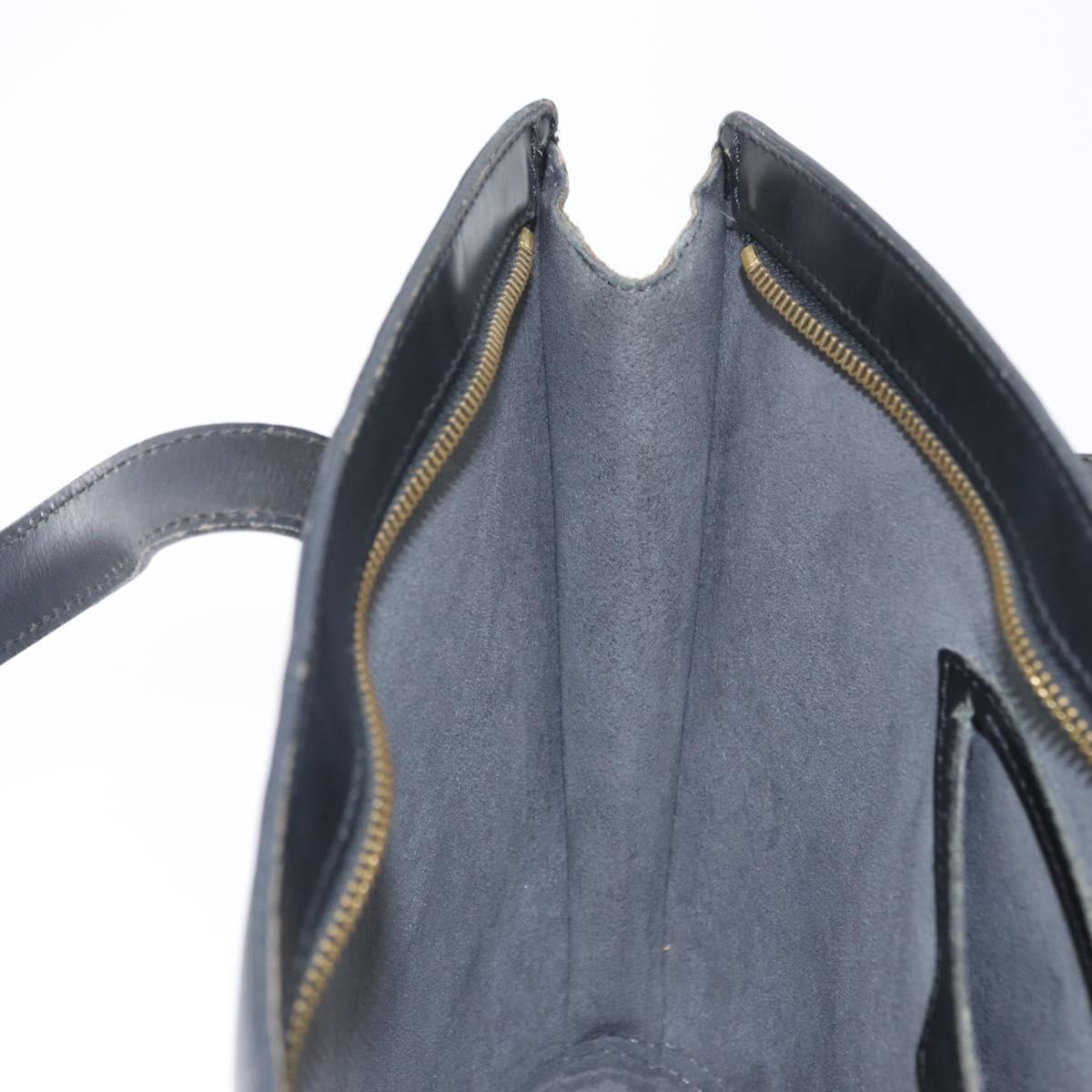 LOUIS VUITTON Epi Saint Jacques Shopping Bag Black M52272 LV Auth ka2469