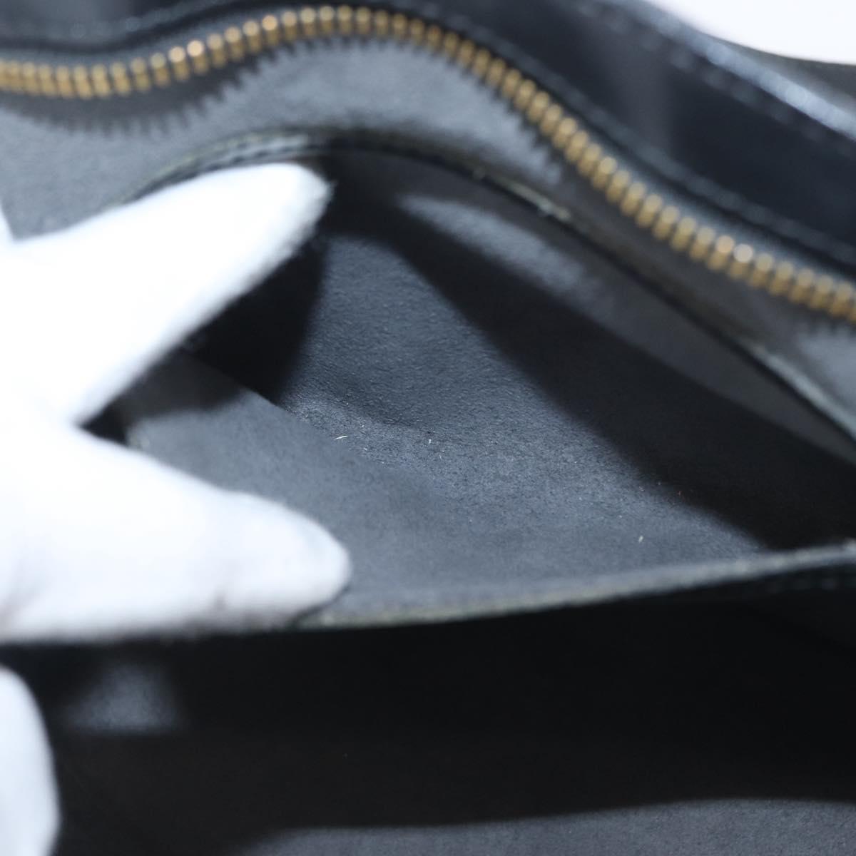 LOUIS VUITTON Epi Saint Jacques Shopping Bag Black M52272 LV Auth ka2469