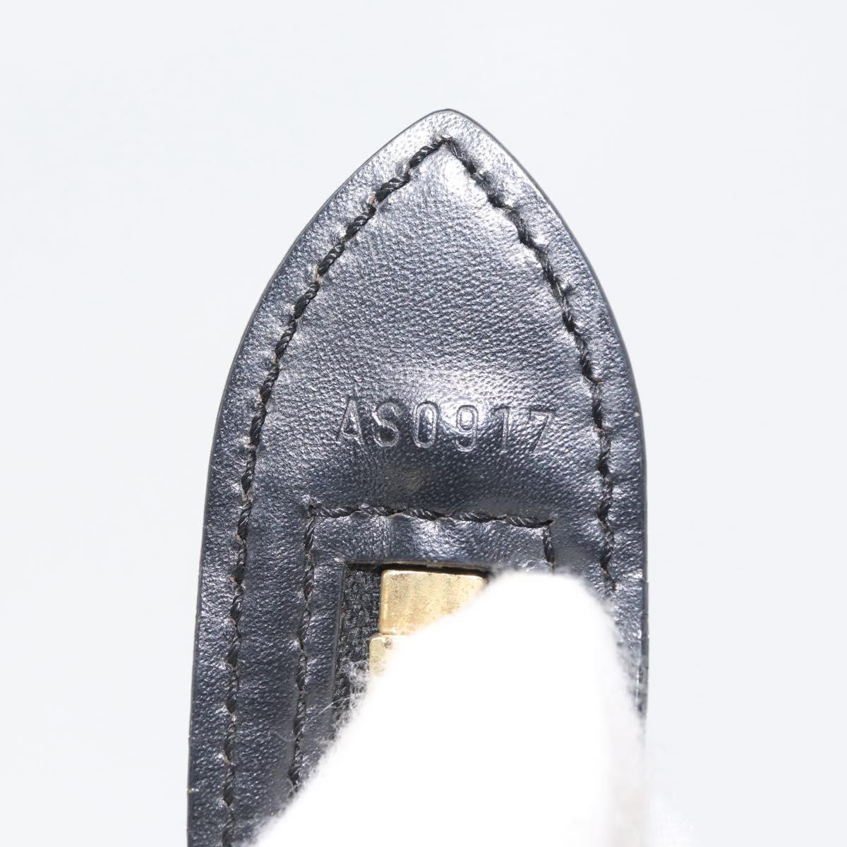 LOUIS VUITTON Epi Saint Jacques Shopping Bag Black M52272 LV Auth ka2469