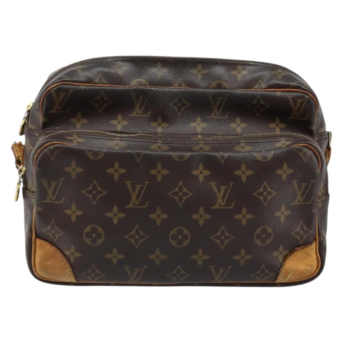 LOUIS VUITTON Monogram Nile Shoulder Bag M45244 LV Auth ka2470