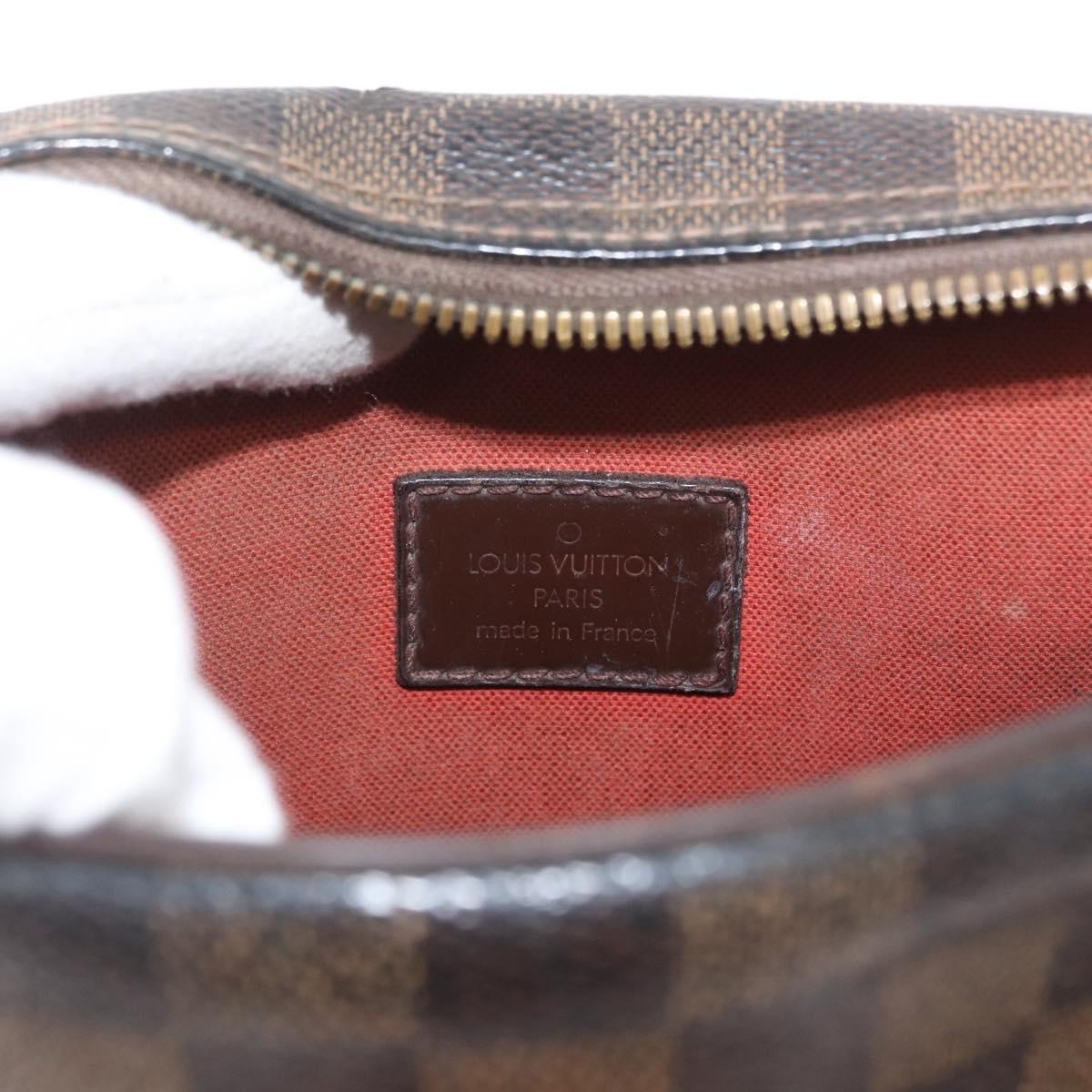 LOUIS VUITTON Damier Ebene Olaf PM Shoulder Bag N41442 LV Auth ka2472