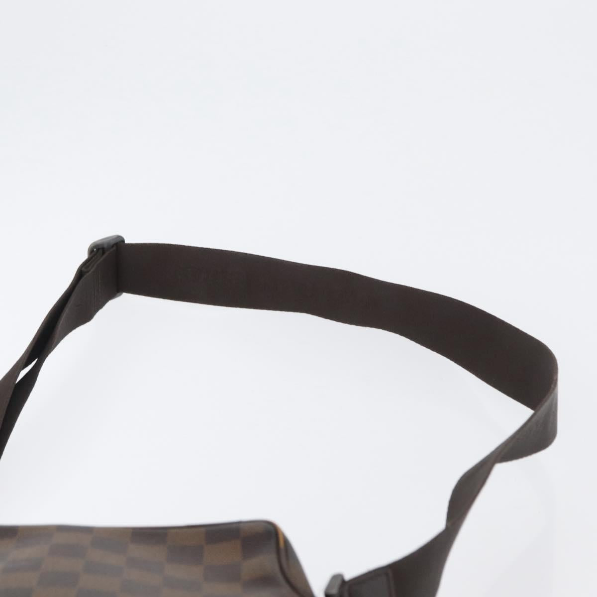 LOUIS VUITTON Damier Ebene Olaf PM Shoulder Bag N41442 LV Auth ka2472