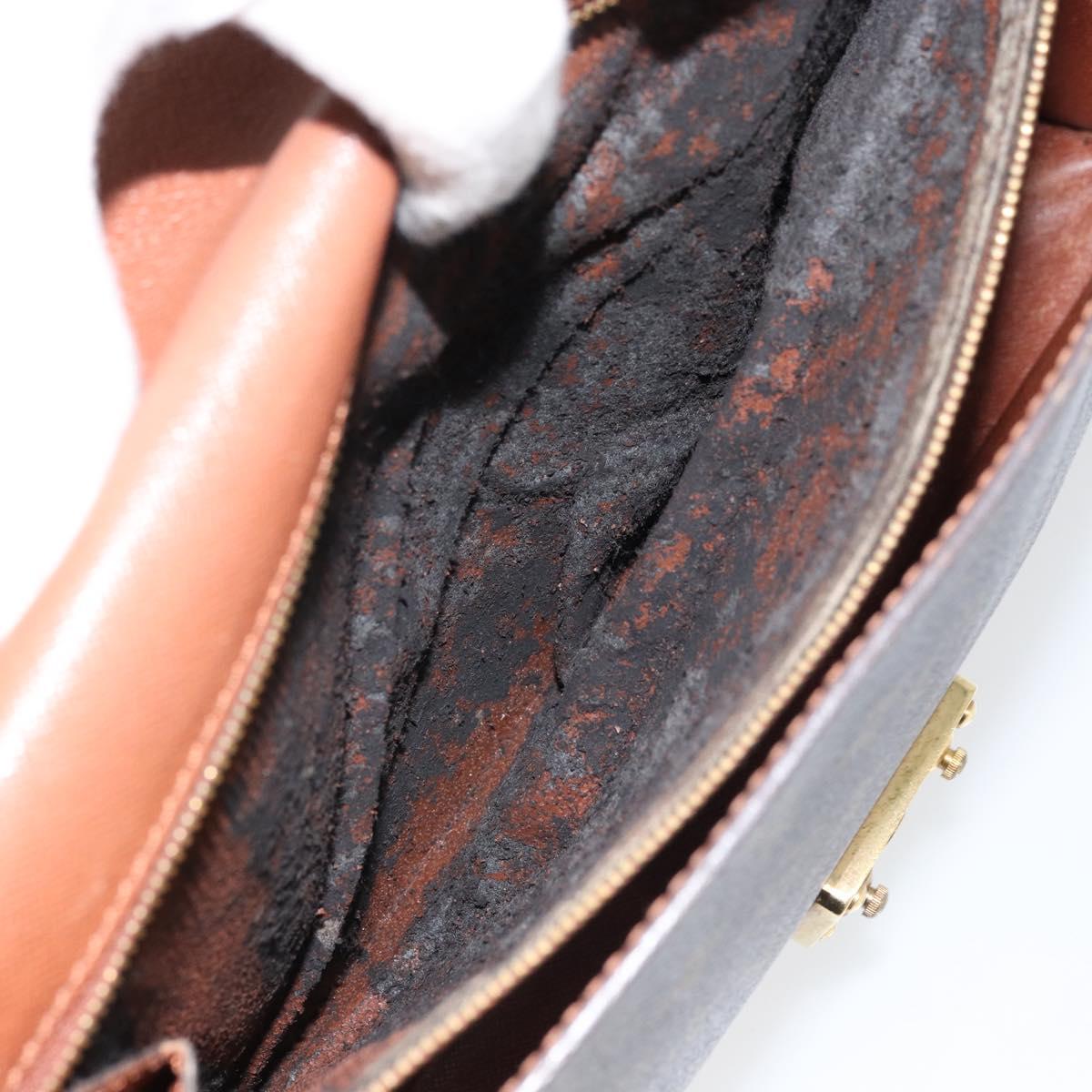 LOUIS VUITTON Monogram Porte Documents Bandouliere Bag M53338 LV Auth ka2476